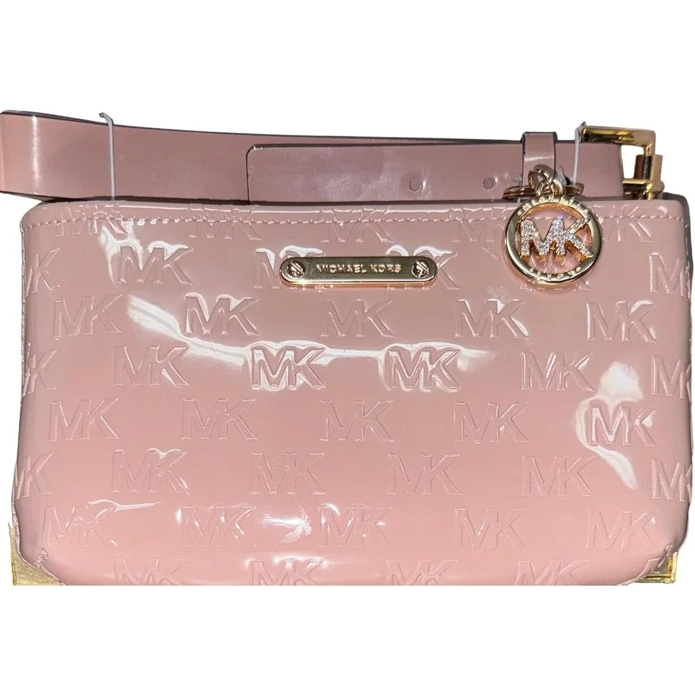 Michael Kors Handbag Purse Jet Set Fawn MK 556203CL Belt Bag Fanny Pack NIB